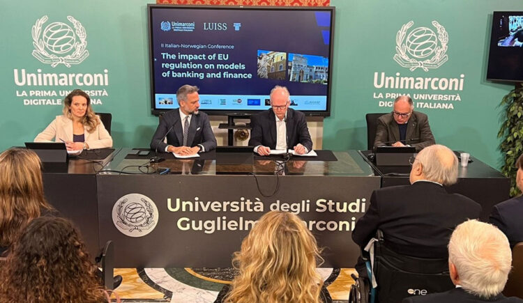 UniMarconi, dibattito sulle sfide della regolazione bancaria con l’Italian-Norwegian Conference